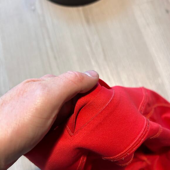 Women's Outdoor Voices Bright Red Pink Leggings Yoga Workout Pants Sz Small S OV - Picture 2 of 6